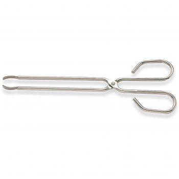 CUYDESA Tenacilla para asados Palas estrechas, Acero Inoxidable, 33 x 0,8 x 8,2 cm