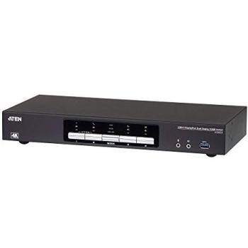 Aten CS1944DP-AT-G interruptor KVM Negro
