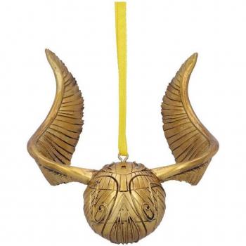 Adorno Navideño Harry Potter Snitch Dorada