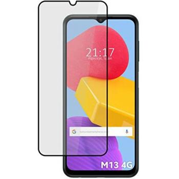 Protector Cristal Templado 5D Completo Negro Full Glue para Samsung Galaxy M13 4G