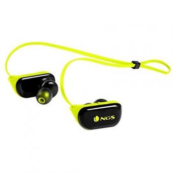 NGS ARTICARANGERYELLOW Dentro de oído, Banda para Cuello Binaural Inalámbrico Negro, Amarillo - Auriculares