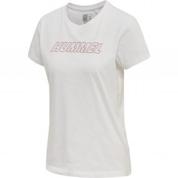 Camiseta de Entrenamiento para Mujer Hummel TE Cali de Algodón
