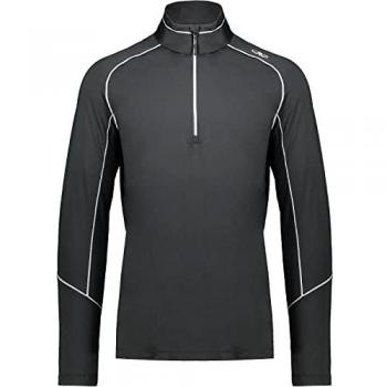 Sudadera CMP para hombre de forro polar, color negro, talla 50