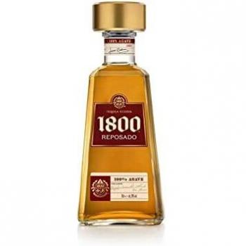 1800 -Tequila 1800 Reposado 700ml, 38º - Tequila Premium Mezcla 100% Agave Azul - Elaborado especialmente para cócteles