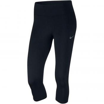 Nike W Nk Pwr Essntl Cpri Df Mallas Pirata, Mujer, Negro