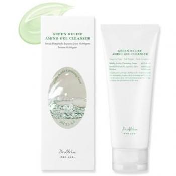 Dr. Althea Green Relief Hydrating Amino Gel Cleanser - Lightweight Daily Face Wash & Makeup Remover for Sensitive Skin with Betaine & Hyaluronic Acid