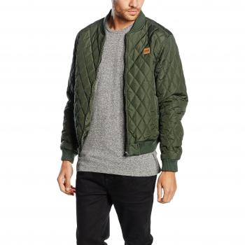 Urban Classics Diamond Quilted Nylon Parka Jacket