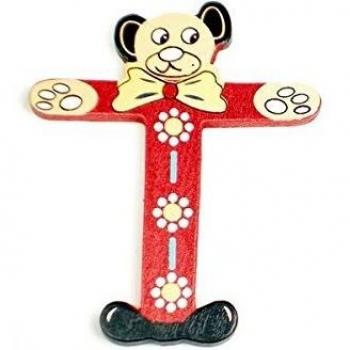 Oso de Madera Letra T Small Foot, 1 unidad