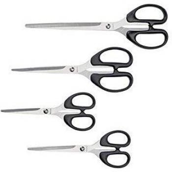 Tijeras profesionales MAUL, longitud: 21,5 cm, mango de plástico, color negro