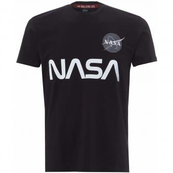 Alpha Industries NASA Reflective Crew Neck T-Shirt