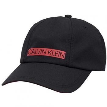 Calvin Klein Gorra de béisbol Baseball Ajustable con Visera CK artículo KU0KU00037 Cap, 001 Nero - Black, Unica - One Size