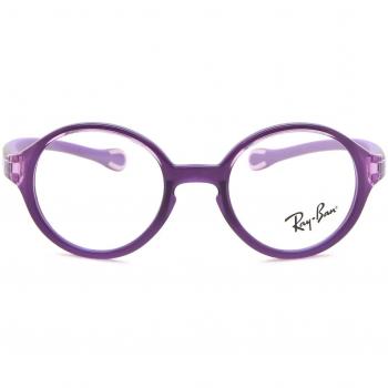 Ray-Ban Kids RY9075V 3880 Kids' Eyeglasses Purple Size 35 - Frame Only - Blue Light Block Available
