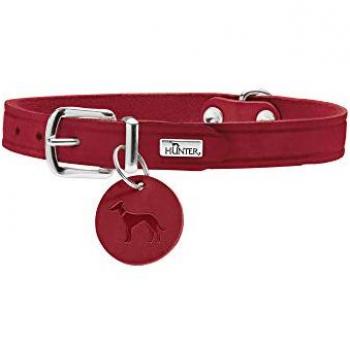 Collar para Perro Hunter Aalborg Rojo S 32-38 cm