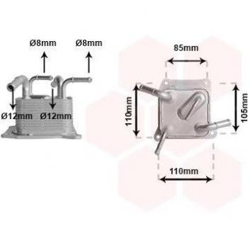 Radiador de aceite para transmisión automática VAN WEZEL 13013705