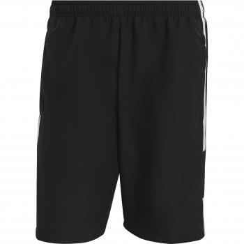 Pantalones de fútbol adidas Squadra 21 DT para hombre, diseño moderno, tejido ligero y transpirable, cintura elástica con cordón ajustable, logotipo de adidas en la pierna