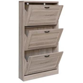 Zapatero 3 Puertas Dune 130cm Sonoma