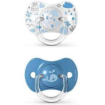 Chupete Suavinex Memories SX Pro Silicona Azul +18 Meses 2 Piezas
