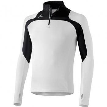 Erima Running Longsleeve Race Line - Top de manga larga de running para hombre, color weiß, talla L