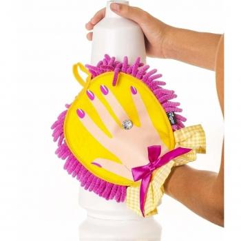 VIGAR Lulu Housewife Manopla, Microfibra, Amarillo, 24 X 3 X 26 Cm