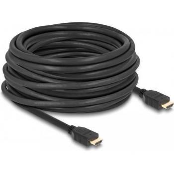 Cable HDMI de alta velocidad 12 m negro, soporte 8K 60 Hz, 48 Gbps