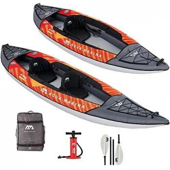 Kayak Hinchable Aqua Marina Memba 390 (12'10, 2 Personas, Modelo 2022)