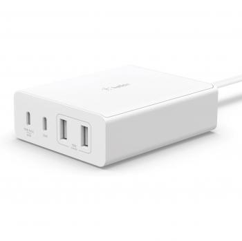 Belkin BoostCharge Pro 108W 4-Port GaN Charger - Black (WCH010VFBK)