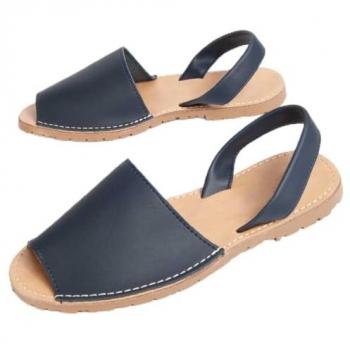 Sandalia de Piel para Mujer Ibicenca Purapiel Modelo Ibizen2 Talla 38