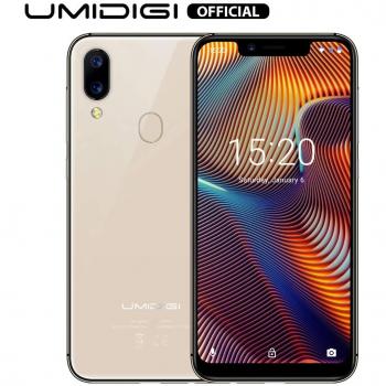 UMIDIGI A3 Pro Smartphone Libre 4G Volte 5.7Incell 19: 9 Face Unlock 3GB + 32GB, 2 + 1 Ranura Triple 12MP + 5MP Doble cámara Android 8.1.