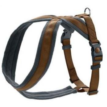 Arnés para Perro Hunter London Comfort Marrón Talla S/M 48-56 cm