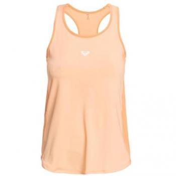 Camiseta Técnica Sin Mangas Roxy Pure Pursuit para Mujer - Color Naranja Claro - Talla XS