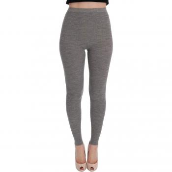 Dolce & Gabbana Gray Cashmere Stretch Tights - IT40|S, Female, Size: XS, Luxury Cashmere Stretch Tights