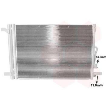 Condensador de aire acondicionado VAN WEZEL 58015712 con secador integrado