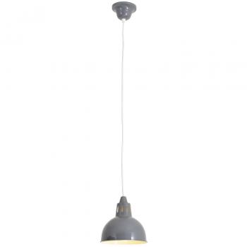 Lámpara de Techo Colgante Tipo Cúpula Gris Desira 1xE27