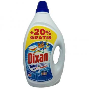 DIXAN Detergente Líquido 45 dosis. 2,250 Litros