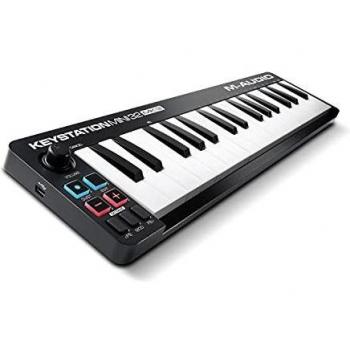 M-Audio Keystation Mini 32 MK3 - Portable USB MIDI Keyboard Controller for Mobile Music Production with ProTools | First M-Audio Edition