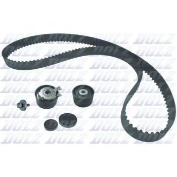 Kit de poleas con correa de distribución DOLZ SKD073