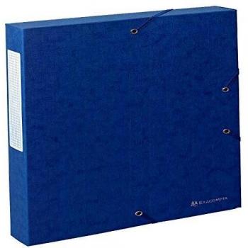 Exacompta 50812E - Carpeta de proyecto con goma, color azul