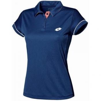 Lotto Shela II W - Polo para Mujer, Color Azul, Talla XS