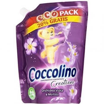 coccolinoCreations, Suavizante concentrado, Orqudea Violeta y arndanos700ml - [Pack de 9]
