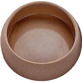 Tazón de Cerámica para Mascotas 125 ml, Color Crema, Ø 8 x 4,5 cm