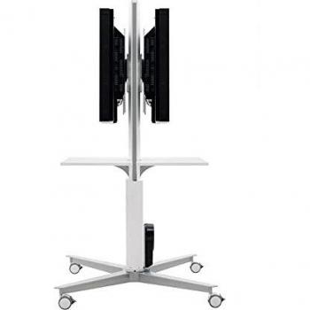 SMS Smart Media Solutions X FH MD1455 - Soporte para Pantalla Plana, Aluminio, Color Blanco, 139,7 cm