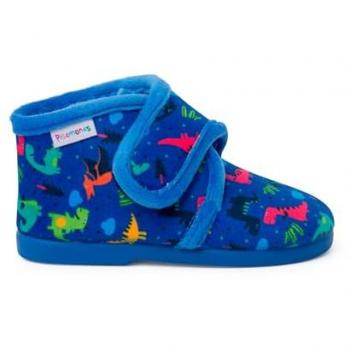 Zapatillas de Casa Cerradas para Niños con Dibujos - Pisamonas