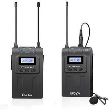 Boya - Emisor UHF con Lavalier K1 1TX+1RX by-WM8 Pro-K1