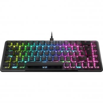 Teclado Gaming Roccat Vulcan II Mini Negro, 65%, Switches Ópticos Titan II, Retroiluminación RGB