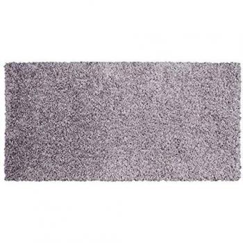 UNITRAMA - Alfombra Catay Gris - 100x150cm - Pelo semilargo 25mm
