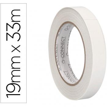 Cinta adhesiva doble cara Q-connect 33 mt x 19 mm