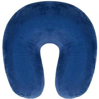 Travelstar almohada cervical de viaje con microcuentas, azul marino
