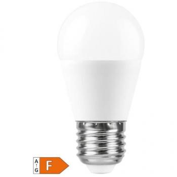 Bombilla LED Esférica 8,5W E27 3000K