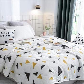 Colcha de Verano Colcha Acolchada para Cama, Chickwin Multiuso Edredón Manta de Dormitorio Reversible Suave y Cómoda Colchas para Primavera Cama Matrimonio Individual