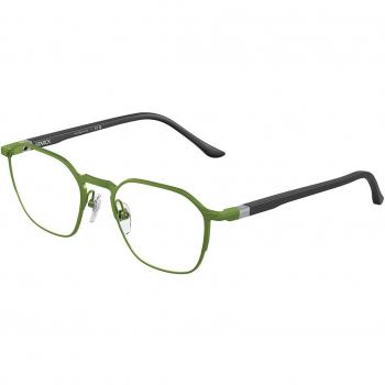 Starck SH2076 Asian Fit 0004 Men's Eyeglasses Green Size 51 - Frame Only, Blue Light Block Available